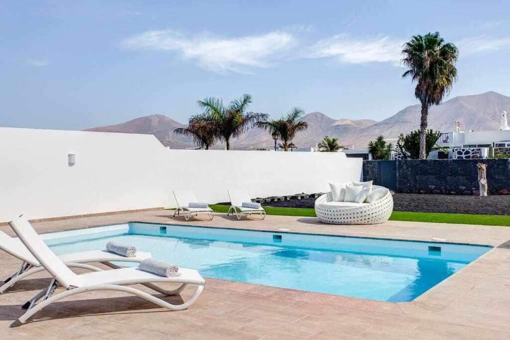 Homu Bianca Fantastica Villa Con Piscina Privad Playa Blanca  Eksteriør bilde